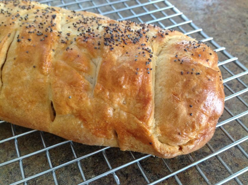 savory sausage crescent braid